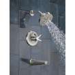 T17472-SS-PR Galeon 17S Tub Shower Trim with H2OKinetic, Lumicoat Stainless