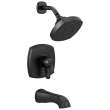 T17476-BL Stryke 17 Series Tub and Shower Only, Matte Black
