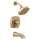 T17476-CZ Stryke 17 Series Tub and Shower Only, Champagne Bronze
