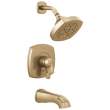 T17476-CZ Stryke 17 Series Tub and Shower Only, Champagne Bronze