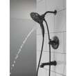T17489-BL Tetra 17 Series Tub Shower Trim, Matte Black
