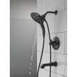 T17489-BL Tetra 17 Series Tub Shower Trim, Matte Black