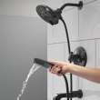 T17489-BL Tetra 17 Series Tub Shower Trim, Matte Black