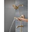 T17489-CZ-PR Tetra 17 Series Tub Shower Trim, Lumicoat Champagne Bronze