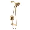 T17489-CZ-PR Tetra 17 Series Tub Shower Trim, Lumicoat Champagne Bronze