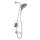 T17489-PR Tetra 17 Series Tub Shower Trim, Lumicoat Chrome