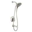 T17489-SS-PR Tetra 17 Series Tub Shower Trim, Lumicoat Stainless
