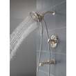 T17489-SS-PR Tetra 17 Series Tub Shower Trim, Lumicoat Stainless