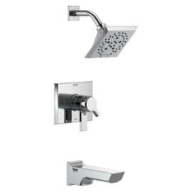 T17499-PR Pivotal Monitor 17 Series H2Okinetic Tub and Shower Trim, Lumicoat Chrome