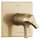 T17T074-CZ Zura TempAssure 17T Series Valve Only Trim, Champagne Bronze
