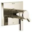 T17T099-PN-PR Pivotal TempAssure 17T Series Valve Only Trim, Lumicoat Polished Nickel