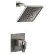 T17T243-KS-PR Trillian TempAssure 17T Series Shower Trim, Lumicoat Black Stainless