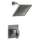 T17T243-KS-PR Trillian TempAssure 17T Series Shower Trim, Lumicoat Black Stainless