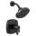 T17T276-BL Stryke 17 Thermostatic Shower Only, Matte Black