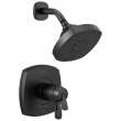 T17T276-BL Stryke 17 Thermostatic Shower Only, Matte Black