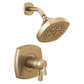 T17T276-CZ Stryke 17 Thermostatic Shower Only, Champagne Bronze