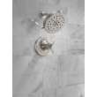 T17T289-SS-PR Tetra 17T Series Shower Trim, Lumicoat Stainless