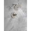 T17T289-SS-PR Tetra 17T Series Shower Trim, Lumicoat Stainless
