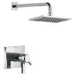 T17T299-PR Pivotal TempAssure 17T Series H2Okinetic Shower Trim, Lumicoat Chrome