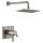 T17T299-SS-PR Pivotal TempAssure 17T Series H2Okinetic Shower Trim, Lumicoat Stainless