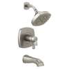 T17T476-SS Stryke 17 Thermostatic Tub and Shower Only, Stainless