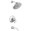 T17T489-PR Tetra 17T Series Tub Shower Trim, Lumicoat Chrome