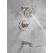 T17T489-SS-PR Tetra 17T Series Tub Shower Trim, Lumicoat Stainless