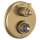 T24856-CZLHP Dorval Traditional 2-Handle Monitor 14 Series Valve Trim with 3 Setting Diverter, Champagne Bronze