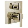 T24867-PN Ara Angular Modern Monitor 14 Series Valve Trim with 3-Setting Integrated Diverter, Polished Nickel