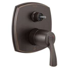T24876-RBLHP Stryke 14 Series Integrated Diverter Trim with Three Function Diverter Less Diverter Handle, Venetian Bronze