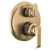 T24889-CZ-PR Tetra 14 Series Integrated Diverter Trim with 3-Setting, Lumicoat Champagne Bronze
