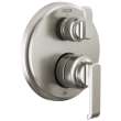 T24889-SS-PR Tetra 14 Series Integrated Diverter Trim with 3-Setting, Lumicoat Stainless