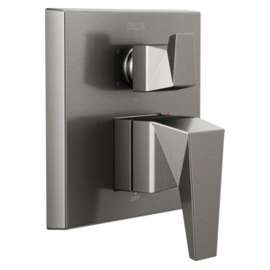 T24943-KS-PR Trillian Two-Handle Monitor 14 Series Valve Trim with 6-Setting Diverter