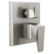 T24943-SS-PR Trillian Two-Handle Monitor 14 Series Valve Trim with 6-Setting Diverter, Lumicoat Stainless