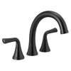 T2733-BL Kayra Delta Kayra Roman Tub Trim, Matte Black