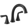 T2733-BL Kayra Delta Kayra Roman Tub Trim, Matte Black