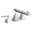 T2743-PR Trillian Delta Trillian Two-Handle Roman Tub Trim, Lumicoat Chrome