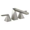 T2743-SS-PR Trillian Delta Trillian Two-Handle Roman Tub Trim, Lumicoat Stainless