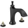 T2756-BLLHP Dorval Delta Dorval Roman Tub Trim-Less Handles, Matte Black