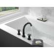 T2758-BL Trinsic Delta Trinsic Roman Tub Faucet Trim, Matte Black