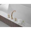 T2758-CZ Trinsic Delta Trinsic Roman Tub Faucet Trim, Champagne Bronze