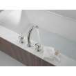 T2758-SS Trinsic Delta Trinsic Roman Tub Faucet Trim, Chrome