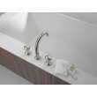 T2758-SS Trinsic Delta Trinsic Roman Tub Faucet Trim, Chrome