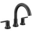T2759-BL Trinsic Delta Trinsic Roman Tub Trim, Matte Black