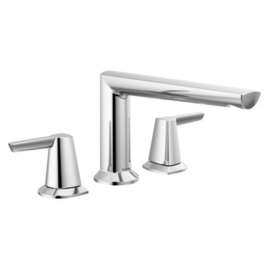 T2771-PR Galeon Delta Galeon 3-Hole Roman Tub Trim, Lumicoat Chrome