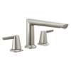 T2771-SS-PR Galeon Delta Galeon 3-Hole Roman Tub Trim, Lumicoat Stainless