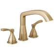 T2776-CZ Stryke Delta Stryke Three Hole Roman Tub Trim, Champagne Bronze