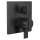 T27867-BL Ara Angular Modern Monitor 17 Series Valve Trim with 3-Setting Integrated Diverter, Matte Black