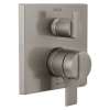 T27867-SS Ara Angular Modern Monitor 17 Series Valve Trim with 3-Setting Integrated Diverter, Stainless