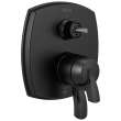 T27876-BLLHP Stryke 17 Series Integrated Diverter Trim with Three Function Diverter Less Diverter Handle, Matte Black